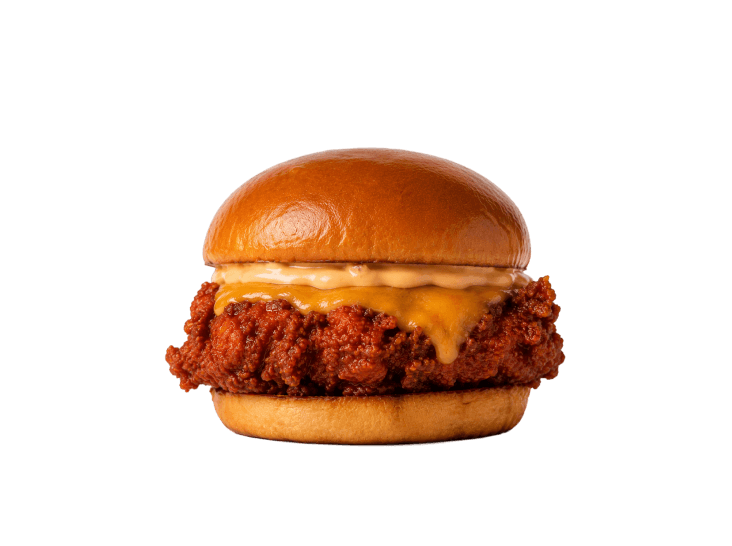 Acılı Çıtır Tavuk Burger